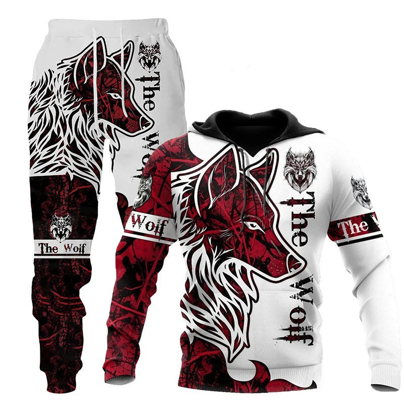 Red Wolf Mission - Cozy and warm jogging suit